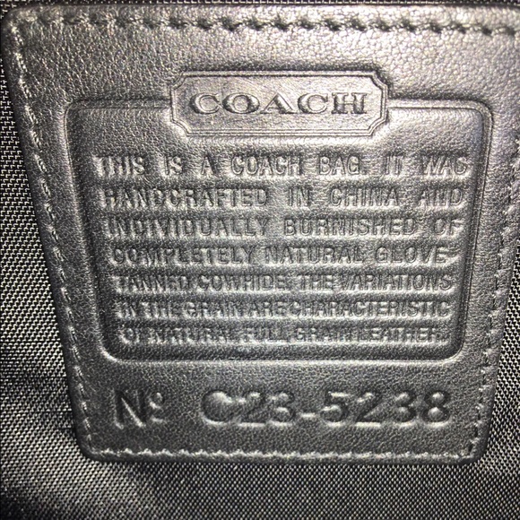 Coach Black Logan Briefcase - Picture 15 of 15